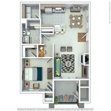 1 Bed • 1 Bath 255 floor plan